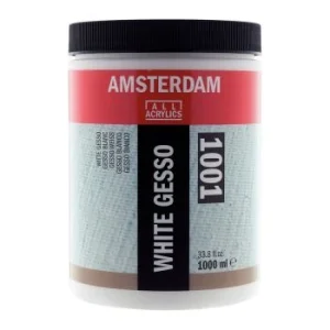 ACRYLIQUE GESSO BLANC 1000ml "AMSTERDAM" REF: 24194001