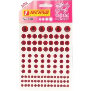 ADHESIFS CRISTAL ROND "TECHNO" REF: 5029