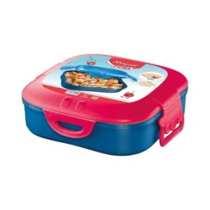 BOÎTE À DÉJEUNER SIMPLE CONCEPT ENFANTS GRENAT 1 ÉTAGE 740 ml "MAPED" REF: 870801