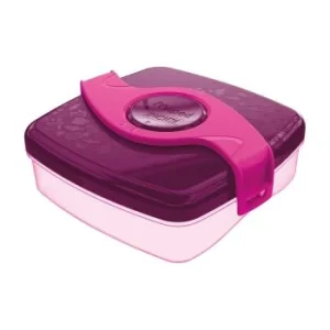 BOITE A GOUTER KIDS PINK ORIGINS "MAPED" REF: 870301