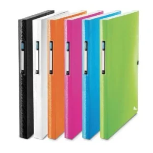 BOITE DE CLASSEMENT ART 24x32 DOS 25mm POLYPROPILINE OPAQUE ASSORTIE "ELBA" REF: 400060034