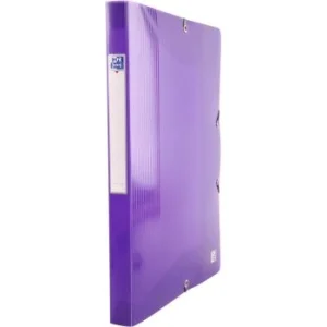 BOITE DE CLASSEMENT MEMHPIS STYLE 24x32 DOS 40mm POLYPROPYLENE OPAQUE VIOLET "ELBA" REF: 100200131