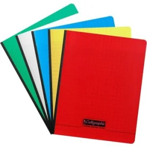 CAHIER BROCHURE CALLIGRAPHE EN PP 288P 17x22 CM 90G SEYES "CALLIGRAPHE" REF:18440C