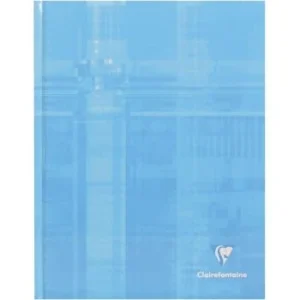 CAHIER BROCHURE REMBORDEE 192 PAGES 170X220mm 90g 5X5 "CLAIREFONTAINE" REF:9842C