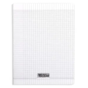 CAHIER PIQUE CALLIGRAPHE EN PP 96P 24x32 CM 90G SEYES TRANSPARENT "CALLIGRAPHE" REF:18199C