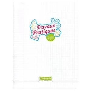 CAHIER PIQUE TP CALLIGRAPHE EN PP 192P 24x32 CM 90G SEYES UNI "CALLIGRAPHE" REF:18289C