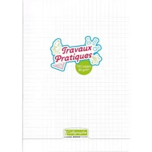 CAHIER PIQUE TP CALLIGRAPHE EN PP 192P A4 90G SEYES UNI "CALLIGRAPHE" REF:18288C