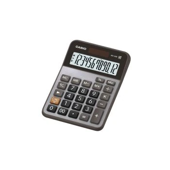 CALCULATRICE DE BUREAU 106.5x147mm 12 CHIFFRES "CASIO" REF: MX-120B-W-DC