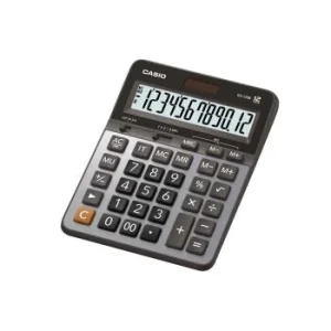 CALCULATRICE DE BUREAU 159x207.5mm 12 CHIFFRES "CASIO" REF: GX-120B-W-DC