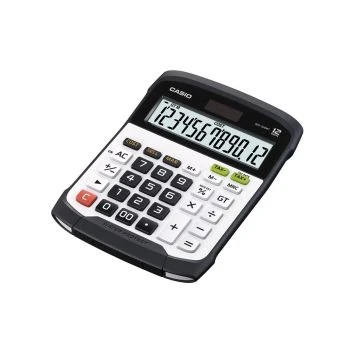 CALCULATRICE DE BUREAU AVEC CLAVIER AMOVIBLE ET LAVABLE "CASIO" REF: WD-320MT-S