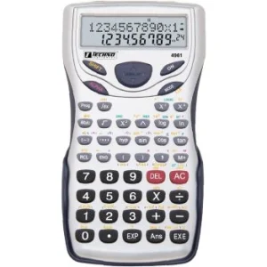 CALCULATRICE SCIENTIFIQUE 279 FONCTIONS "TECHNO" REF: 4961