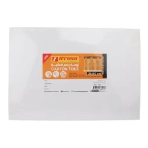 CARTON TOILE 280g EN COTON 35x50cm "TECHNO" REF: 4725