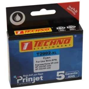 CARTOUCHE D'ENCRE PRINJET T2992-XL BLEU "TECHNO" REF: 6613