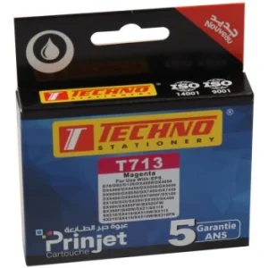 CARTOUCHE D'ENCRE PRINJET T713 MAGENTA "TECHNO" REF: 6621