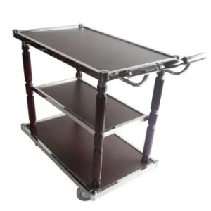CHARIOT DE SERVICE MENU CHASSIS ARGENTE TECHNO REF: 8024