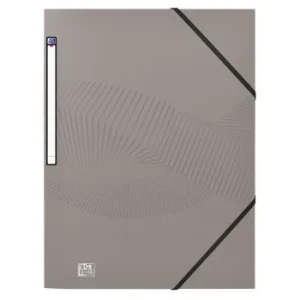 CHEMISE A RABAT OSMOSE A4 POLYPROPILINE OPAQUE GRIS CLAIR "ELBA" REF: 400105133