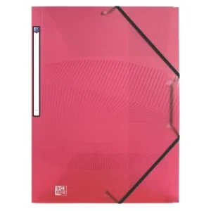 CHEMISE A RABAT OSMOSE A4 POLYPROPILINE TRANSLUSIDE ROSE "ELBA" REF: 400105138