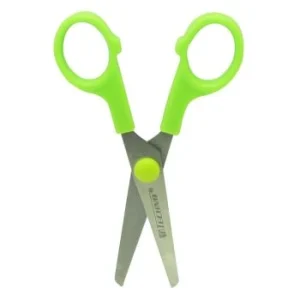 CISEAUX ECOLIER 12 CM VERT "TECHNO" REF: 3306
