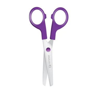 CISEAUX ECOLIER 12 CM VIOLET "TECHNO" REF: 3306