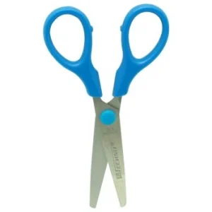 CISEAUX ECOLIER GRADUE 13CM BLEU "TECHNO" REF: 3308
