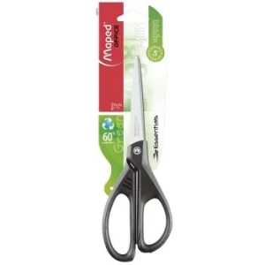 CISEAUX ESSENTIALS GREEN ASYMETRIQUE 21CM "MAPED" REF: 468110