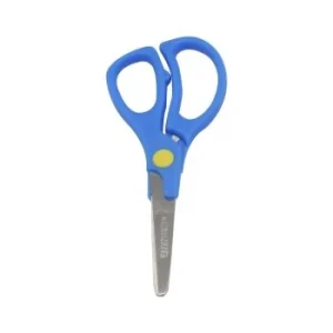 CISEAUX SCOLAIRE 12.7 cm AGILE ANNEAUX BLEU "TECHNO" REF: 7072