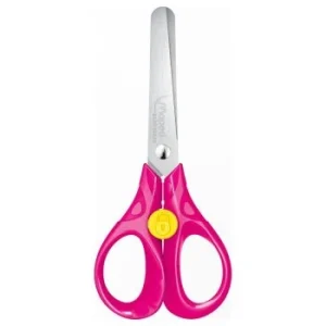 CISEAUX SYMETRIQUE 3D SECURITY 13 CM ROSE "MAPED" REF: 473112