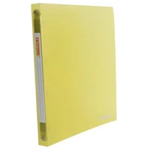 CLASSEUR A4 ANNEAUX 20MM JAUNE "TECHNO" REF: 4130