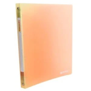 CLASSEUR A4 ANNEAUX 20MM ORANGE "TECHNO" REF: 4129