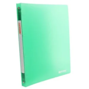 CLASSEUR A4 ANNEAUX 20MM VERT "TECHNO" REF: 4126