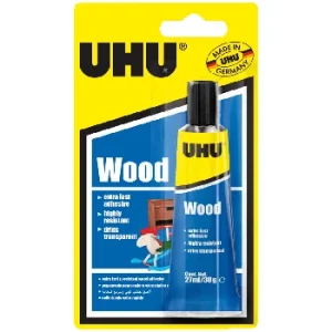 COLLE BLANCHE WOOD HHR EN TUBE DE 27ml "UHU" REF:37585