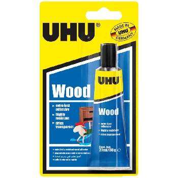 COLLE BLANCHE WOOD HHR EN TUBE DE 27ml "UHU" REF:37585
