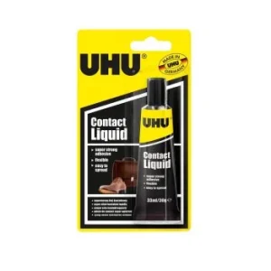 COLLE CONTACT LIQUIDE HHR 33ml SOUS BLISTER "UHU" REF: 37625