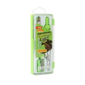 COMPAS BAGUE COFFRET DE 03 PCS TURTLES "TECHNO" REF: 4689