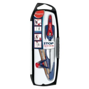 COMPAS BAGUE STOP SYSTEM AVEC MINI CRAYON ( COFFRET ) "MAPED" REF: 196510