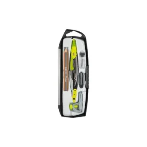 COMPAS OPEN VERSION INTER BOITE DE 5 PCS COULEUR JAUNE "MAPED" REF:536955