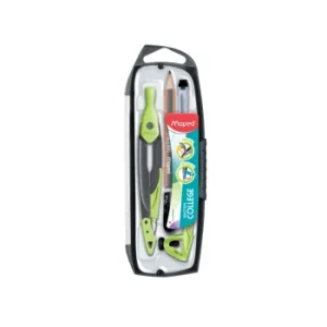 COMPAS OPEN VERSION INTER BOITE DE 5 PCS COULEUR VERT "MAPED" REF:536955
