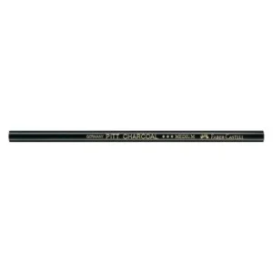 CRAYON FUSAIN PITT NOIR MOYEN "FABER CASTELL" REF: 117400