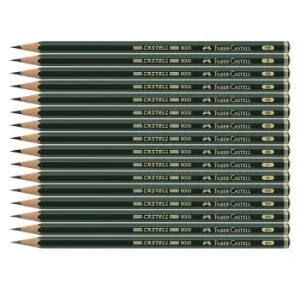 CRAYON GRAPHITE CASTELL 9000 "FABER CASTELL"