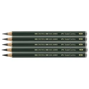 CRAYON GRAPHITE CASTELL 9000 JUMBO "FABER CASTELL"
