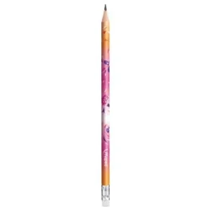 CRAYON NOIR EMBOUT GOMME (HB) MINI CUTE ROSE "MAPED" REF: 851814