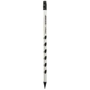 CRAYON NOIR GROOVY BLACK HB2 EN POT 48 PCS "TECHNO" REF: 5546