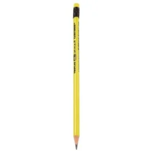 CRAYON NOIR HB2 TRIPLAS CORPS JAUNE "TECHNO" REF: 5369