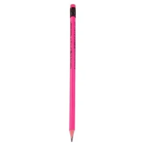 CRAYON NOIR HB2 TRIPLAS CORPS ROSE "TECHNO" REF: 5369