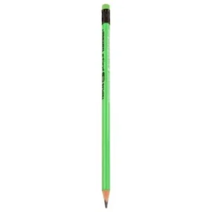 CRAYON NOIR HB2 TRIPLAS CORPS VERT "TECHNO" REF: 5369