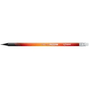 CRAYONS NOIR HB ORANGE EN RESINE ENERGY "MAPED" REF: 852000