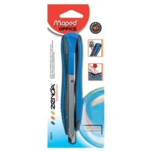 CUTTER 9MM SOUS BLISTER METALLO-PLASTIC ZENOA "MAPED" REF: 086110