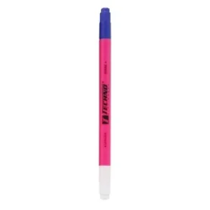 EFFACEUR D'ENCRE A PLUME AVEC REECRIVEUR CORPS ROSE "TECHNO" REF: 1471