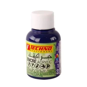 ENCRE ACRYLIC 60ml BLEU OUTREMER "TECHNO" REF: 5607