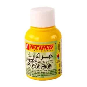 ENCRE ACRYLIC 60ml JAUNE PRIMAIRE "TECHNO" REF: 5600